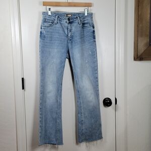 Kut From The Kloth Kelsey Fab Ab Ankle Flare Jeans Size 2